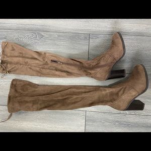Forever 21 Suede Knee High Boots